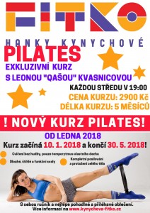 Kurz Pilates s Qašou pokračuje i v lednu 2018!!!